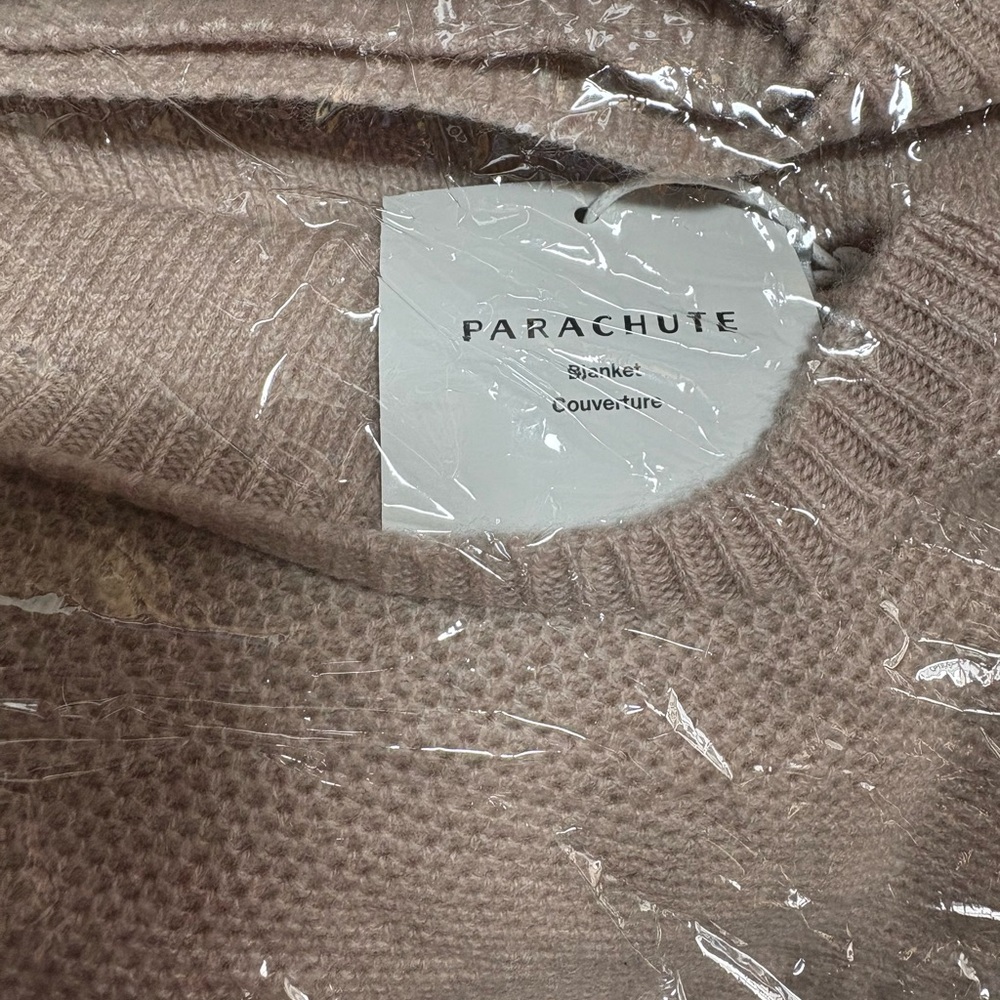 New Parachute Pink Cashmere Baby Blanket